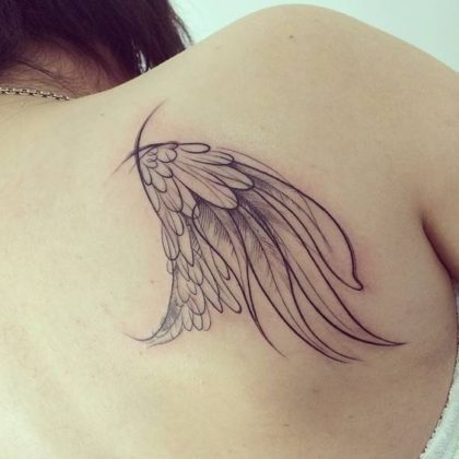 Tatuajes de ángeles para mujer diseños increibles