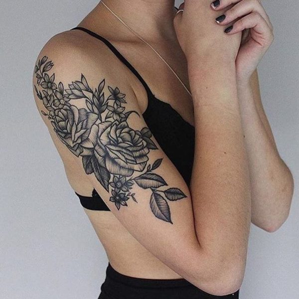 Maravillosos tatuajes de flores: ideas y diseños