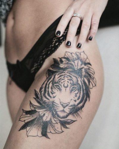 60 Tatuajes De Tigres Para Mujer Y Sus Significados