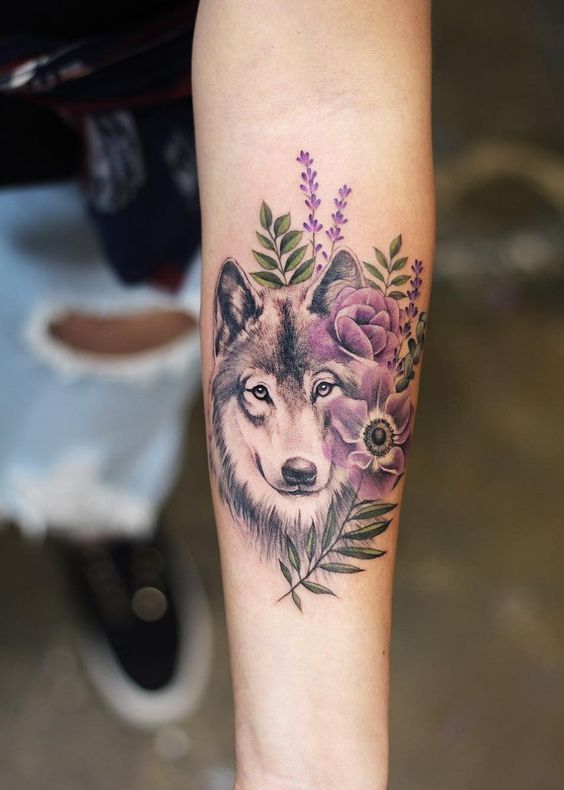 Tatuajes de lobos con significado (Para Mujeres)