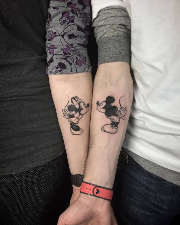 30 Couple Tattoos You Won T Ever Regret Tatuajes Para Mujeres